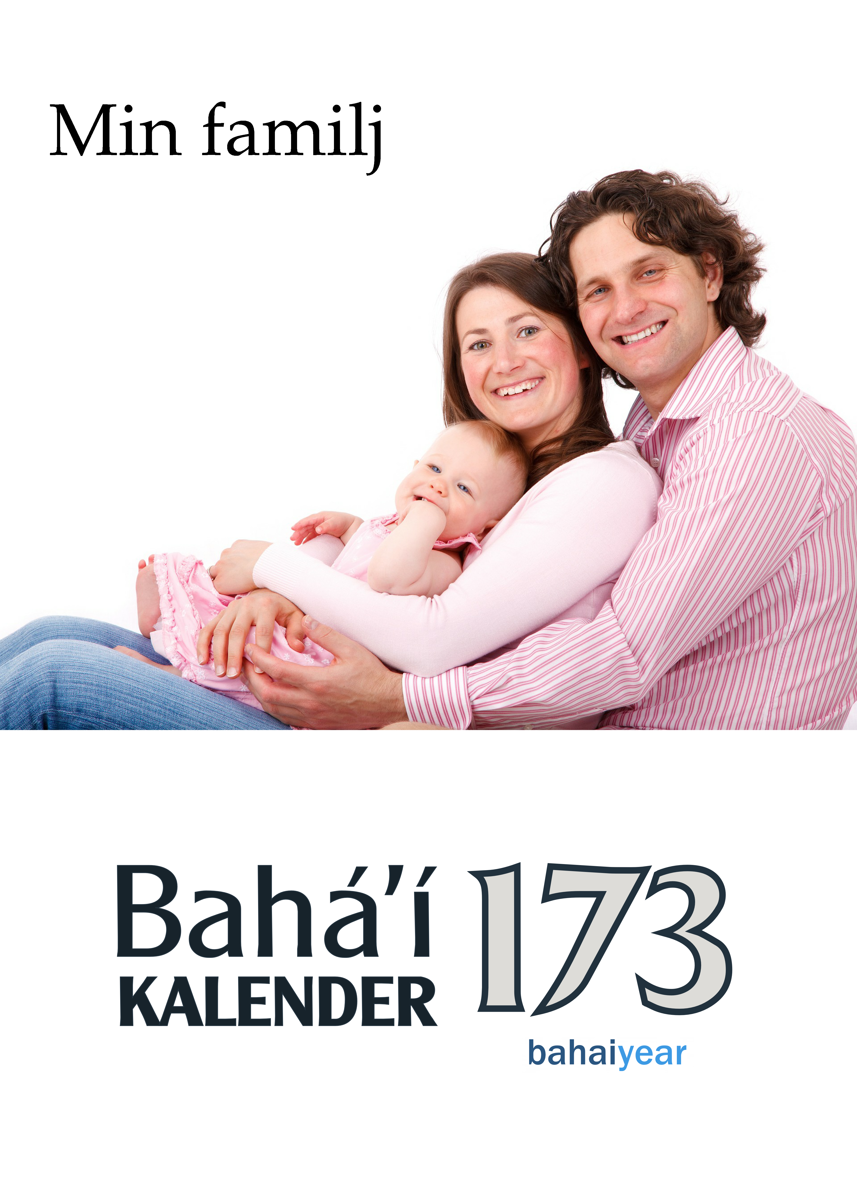 Bahá'í-väggkalender 173 SE Template
