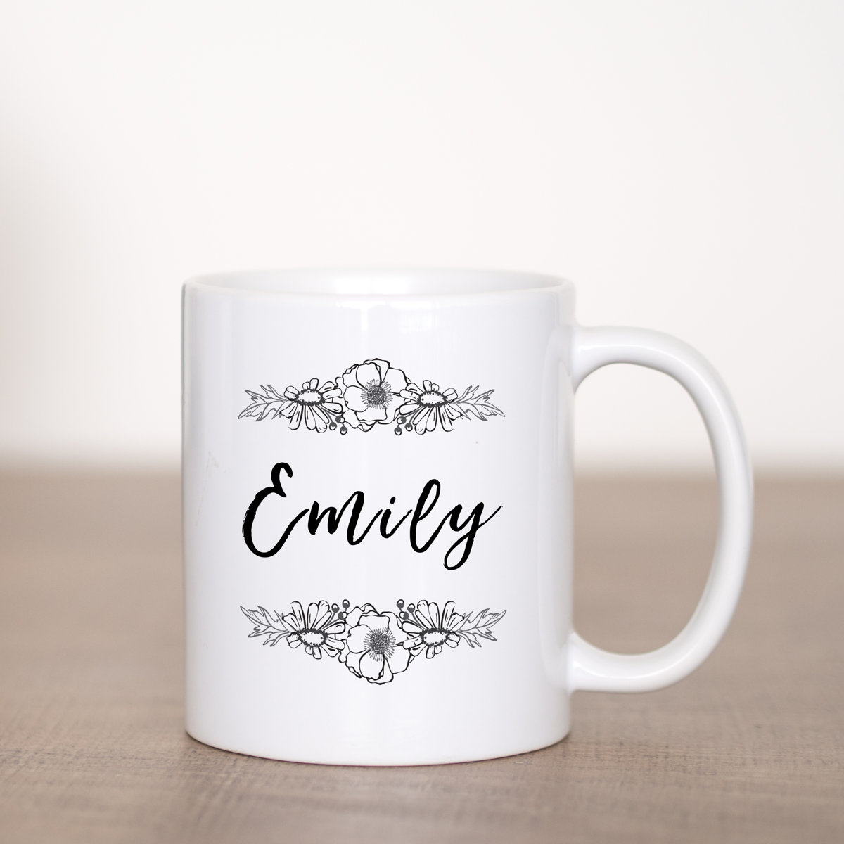 Floral - Custom with Name Template