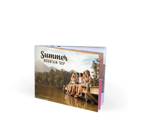 9x7 Saddle Stitch Softcover Photo Book